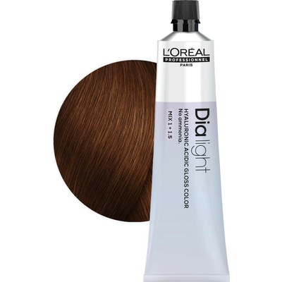 L'Oréal Professionnel Dia Light demi-permanentní barva na vlasy 60 ml - 6,45