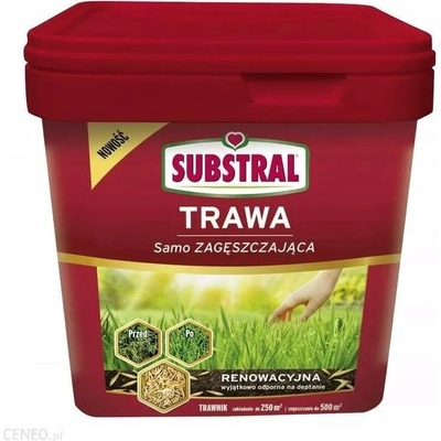 Tráva Substral samonaplňující se renovace trávníku 5 kg odolná proti pochozí