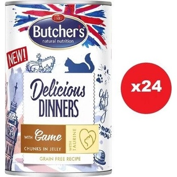 Butcher's Delicious Dinners kawałki z dziczyzną w galaretce 400 g