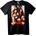 NOONEBRAND Тениска TWICE банда - XS, Black