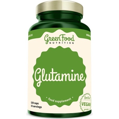 GreenFood Nutrition Glutamine 120 kapsúl