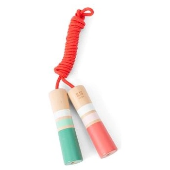 BS Toys Въже за скачане с дървена дръжка - розово (BS_GA379)