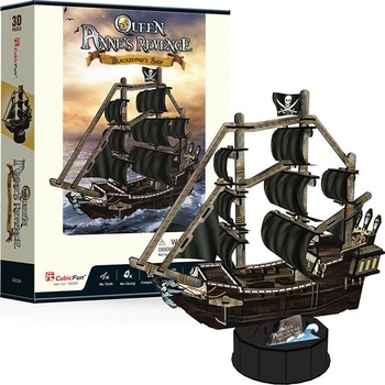 CubicFun 3D puzzle Queen Anne's Revenge 100 ks
