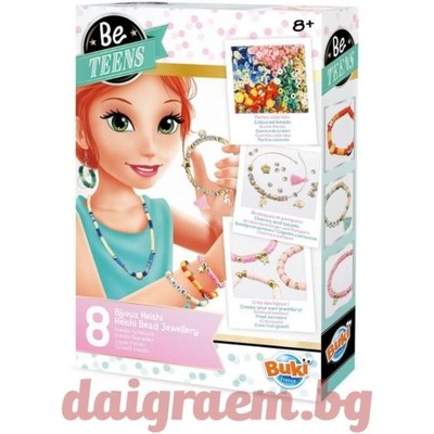 Buki France Бъди тийнейджър - Бижута от хейши мъниста buki be123 (bkbe123)