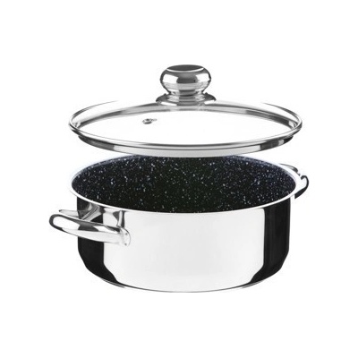 KOLIMAX Kastrol CERAMMAX PRO STANDARD s poklicí, průměr 22 cm, objem 3.0 l, keramický povrch černý granit