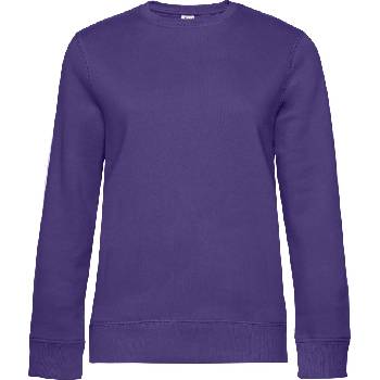 B&C Collection B&C QUEEN CREW NECK / Дамски суитшърт - лилав M (01W01Qu3802)
