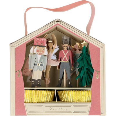 Meri Meri Sada na pečenie cupcakes Nutcracker 24 ks