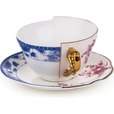 Seletti Чаша за чай Zenobia с чинийка (9746)