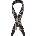 Fender Zion Strap 2'' Black Aztec Колан за китара