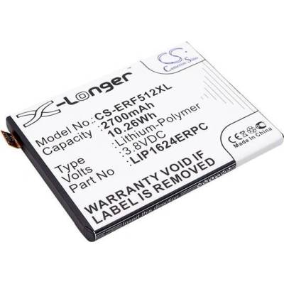 Батерия за Sony Ericsson F5121, Xperia X и други, 2700 mAh, Li-Pol (CS-ERF512XL)