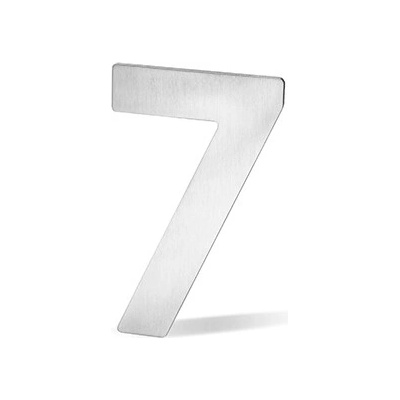 ACT SERVIS ACT - Domové čísla nerez 120mm Povrch: IN - nerez, Prevedenie: 7