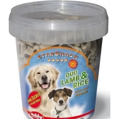 NOBBY Лакомство StarSnack Duo агне и ориз 500 гр 69730