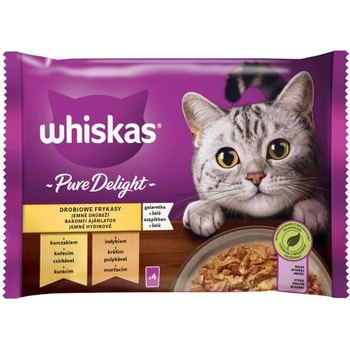 Whiskas Pure Delight 4x85 g