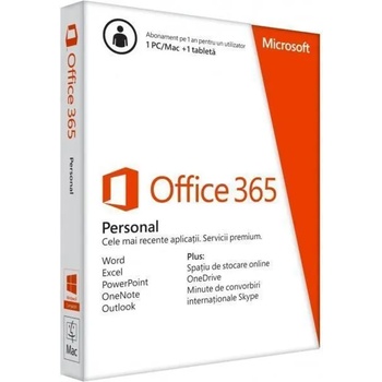 Microsoft Office 365 Personal 32/64bit ENG (1 User/1 Year) QQ2-00038
