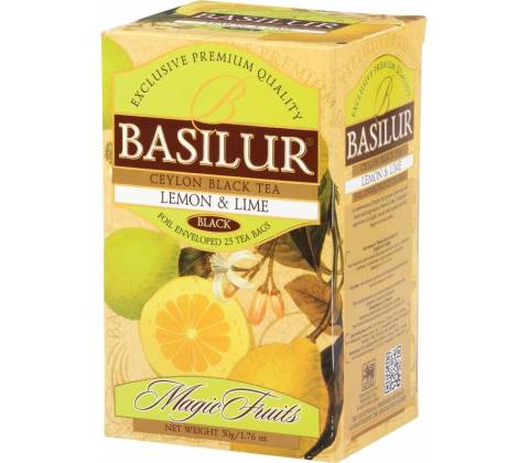 Basilur Magic Lemon & Lime 25 x 2 g