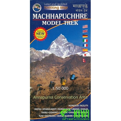 mapa Machhapuchhre model trek