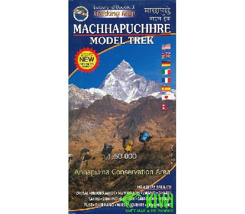 mapa Machhapuchhre model trek