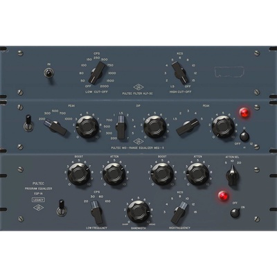 Universal Audio Pultec Passive EQ Collection el. licence – Zboží Živě