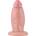 HISMITH HSA183-L Extra Large Realistic Penis Dual-Density Silicone Dildo KlicLok 18.9cm Skin