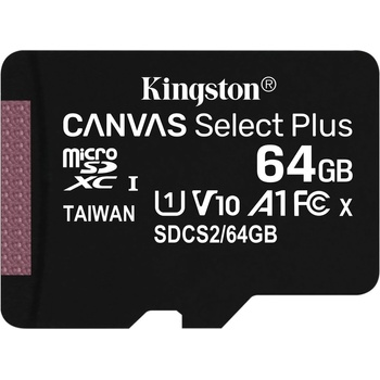 Kingston Canvas Select Plus microSDXC 64 GB SDCS2/64GBSP