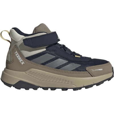 adidas dětské boty Terrex Anylander Mid Climaproof Blue modrá