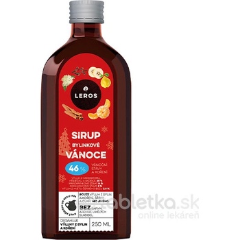 Leros Sirup Bylinkové Vianoce 250 ml