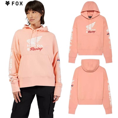 Fox x Honda W Oversized fleece Po mikina