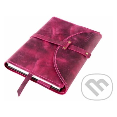 Obal s nýty XL D219 Pull Up Růžový
