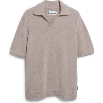 Armedangels Мъжка поло тениска ARMEDANGELS Boucle Knit Polo shirt - Sandstone (216-8453-0211)