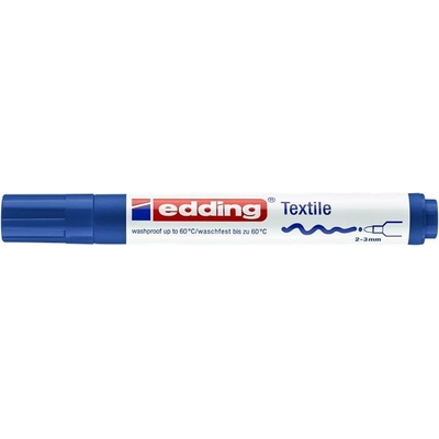 Edding popisovač na textil 4500 kužeľový hrot modrý