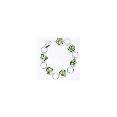 Čištín stříbrný 36939573 s krystaly Swarovski peridot R 1296