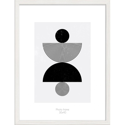 STYLER Рамка за снимки Kyoto 30 x 40 см бяла (RA-15095)