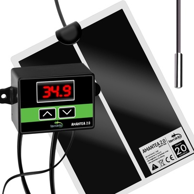 Terrario Amantea 2.0 20 W s termostatem 42 x 28 cm