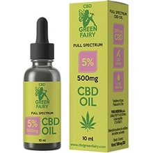 GREEN FAIRY CBD olej full spectrum 5% 500 mg 10 ml