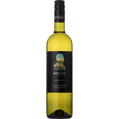 Matyšák VGB Rizling Vlašský 12,5% 0,75 l (čistá fľaša)