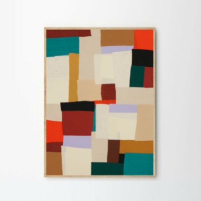 Moikka Plakát Fields by Atelier Cph A4 (21x27cm)