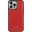 Audi Кожен кейс Audi Synthetic Leather с MagSafe за iPhone 15 Pro Max, червен (6955250226967)