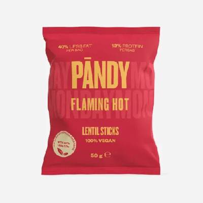 Pändy Šošovicové chipsy flaming hot 50 g