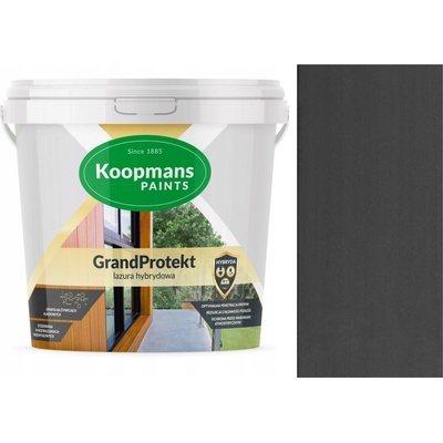 Lazura na dřevo Koompans rychleschnoucí 3L 918 Grand antracit