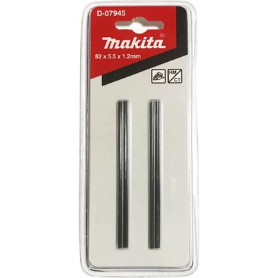 Makita D-07945 otočný nôž do hoblíka 82 mm 2 ks