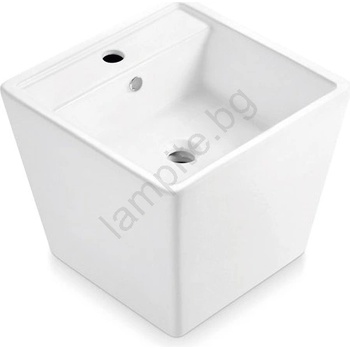 Bathco 4059 - Мивка за плот GENOVA 42x42 см порцелан/бял (BO0035)