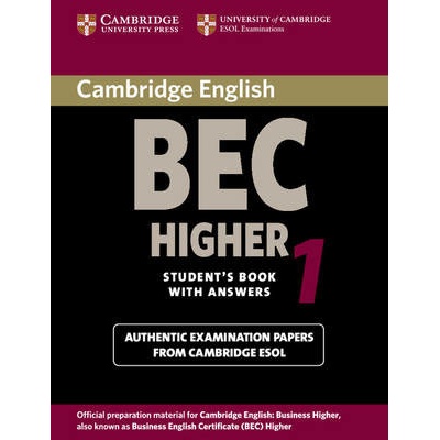 Cambridge BEC Higher 1 SB