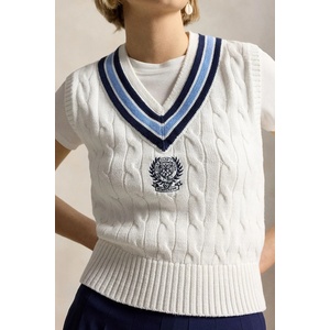 Ralph Lauren елек дамски от памук Wimbledon (211B15808)