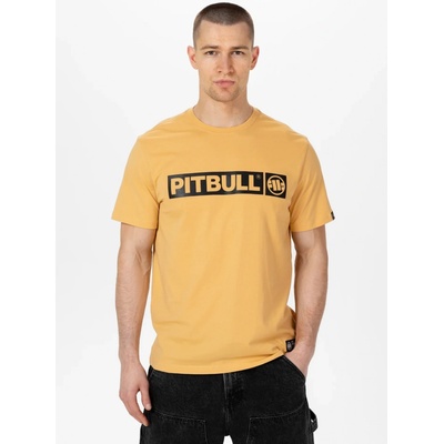 PitBull West Coast tričko pánske Hilltop 170 pale yellow