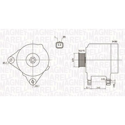 Generátor MAGNETI MARELLI 063731824010