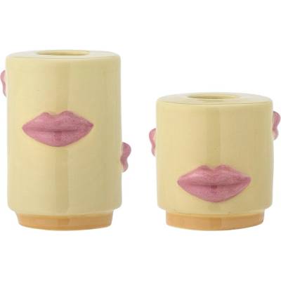 Bloomingville Глинени свещници в комплект 2 бр. Sassy - Bloomingville (82062194)