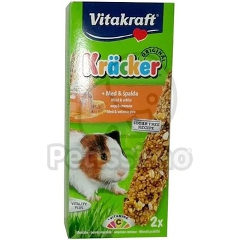 Image 1 of Vitakraft двоен крекер с мед за морски свинчета 2 бр. в кутия