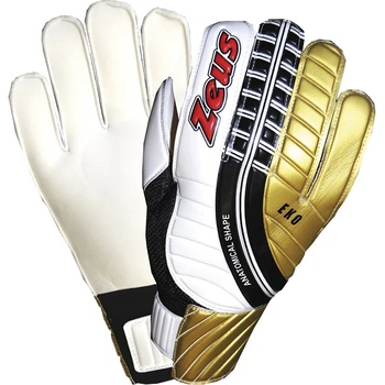 Zeus Вратарски ръкавици Zeus Eko Goalkeepers Gloves white bronze