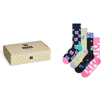 Happy socks Чорапи Happy socks Happy In Wonderlands Gift Set Half long socks 4 pairs - Multicolor