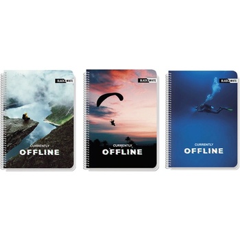 Тетрадка BW Offline A5 60л. сп. ред офс (A5 60)